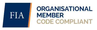 Organisational member code compliant logo